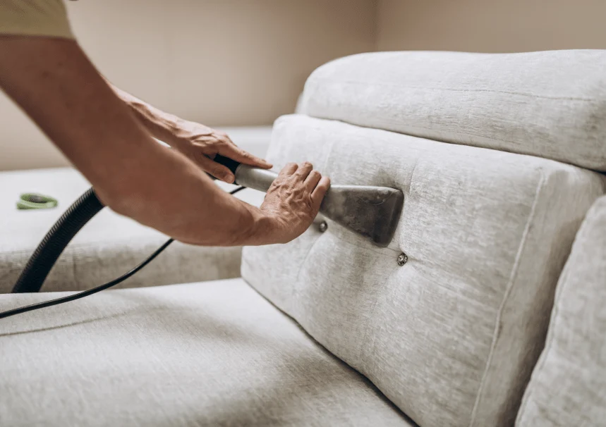 how to clean fabric sofa​

